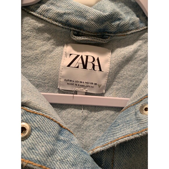 Zara Jacket or Top Denim - Picture 2 of 7